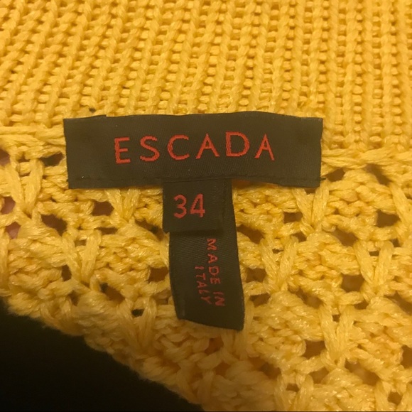 Ladies Escada Button Up Sweater - Picture 6 of 8